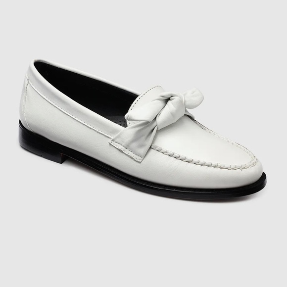 White Venetian Bow Weejuns - Picture 4 of 7